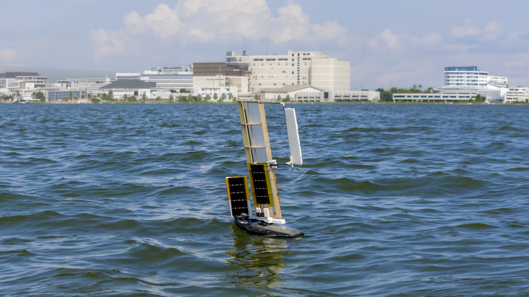 ALBATROSS sailing on a reservoir in Singapore